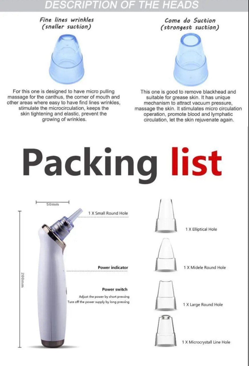 Electric Blackhead Cleaning Machine