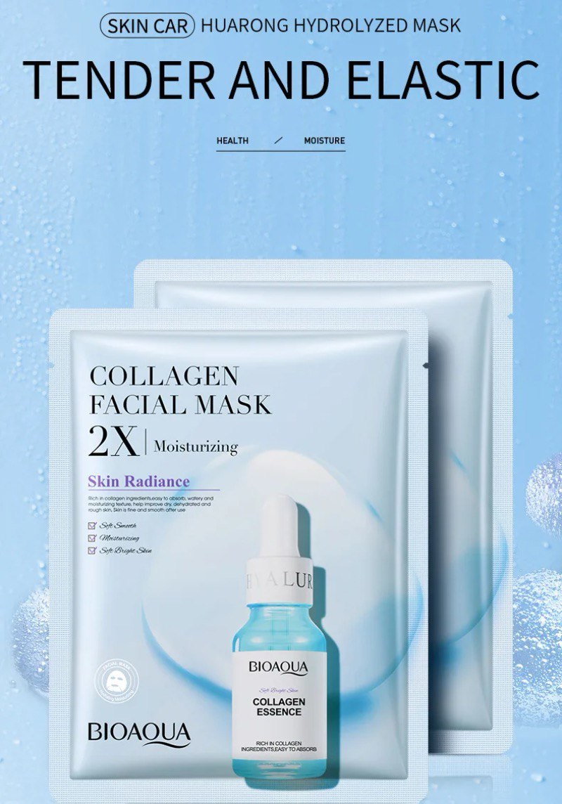 20 pack collagen face mask moisturizing mask hyaluronic acid