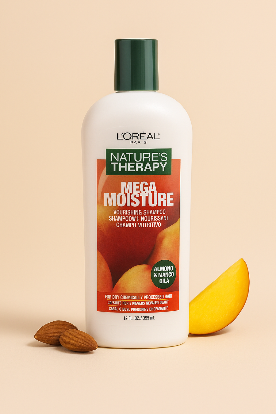 L'OREAL Nature's Therapy Mega Moisture Nurturing Shampoo - Nurturing Shampoo