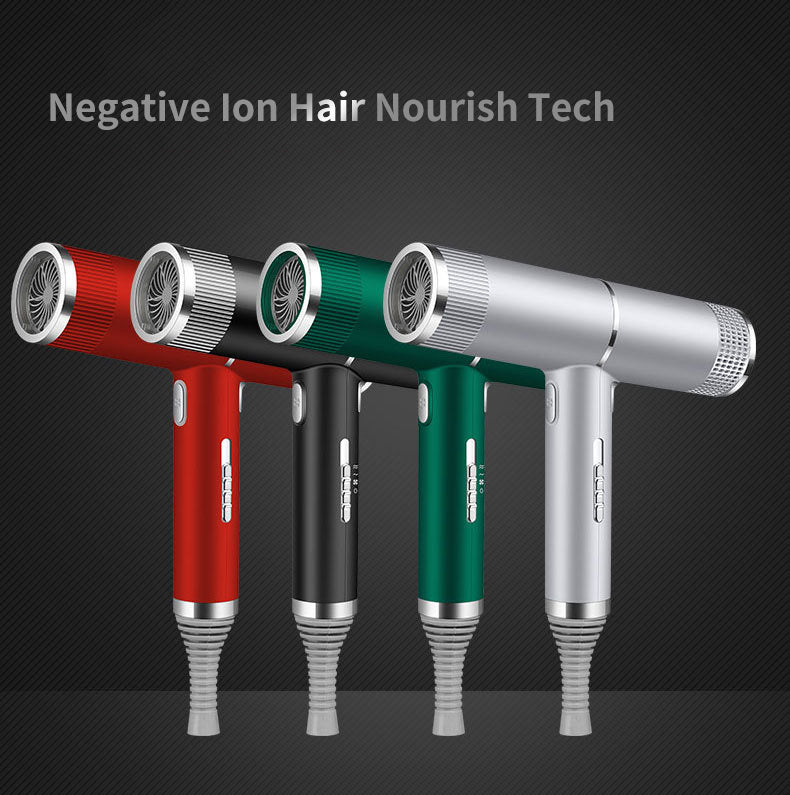 Household Negative Ion Hair Dryer – Fast Drying, Anti-Frizz, Adjustable Speeds