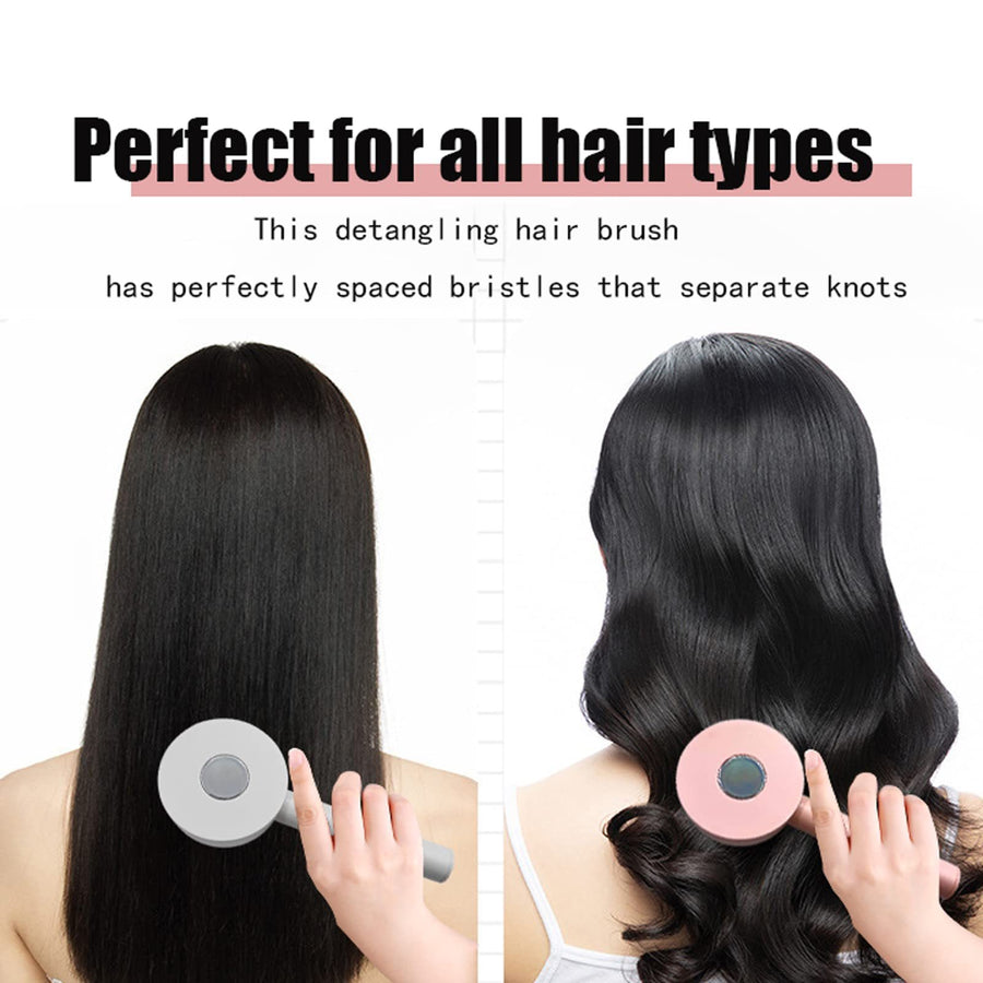 One-Click Self-Cleaning Hair Brush | 3D Air Cushion for Healthy Hair