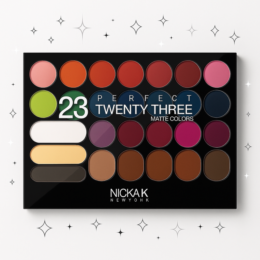 NICKA K Perfect Twenty-Three Colors (Matte) Eyeshadow Palette 02 (AP9B)