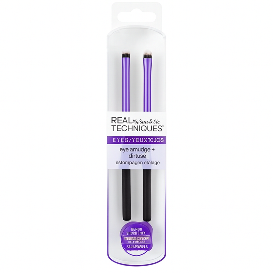 Real Techniques Eye Smudge + Diffuse Brush Set