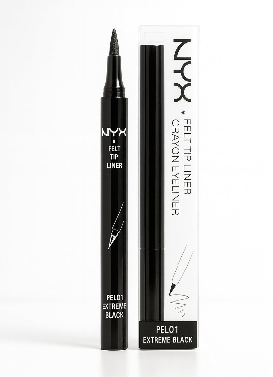 NYX Felt Tip Liner - Extreme Black