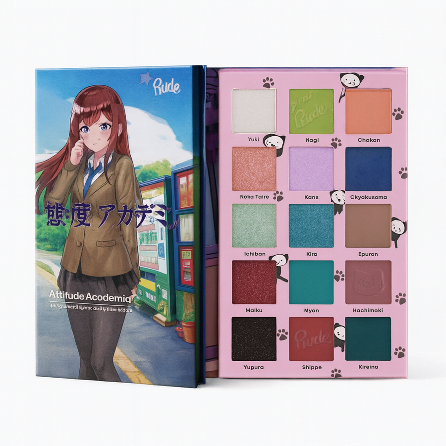 RUDE Chibi Manga Collection 15 Color Palette -A Day in Attitude Academia Info