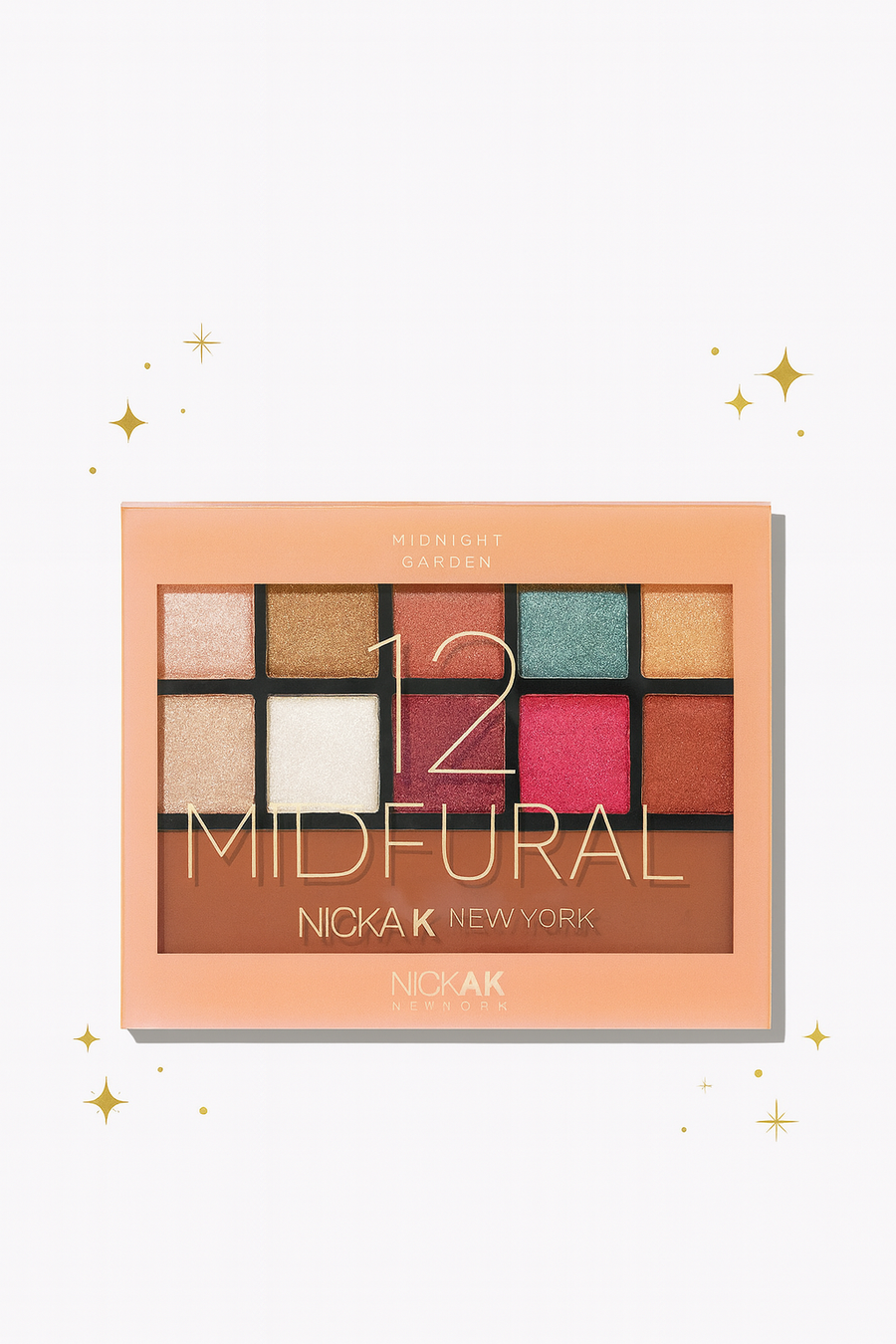 NICKA K Perfect 12 Midnight Garden Eyeshadow Palette