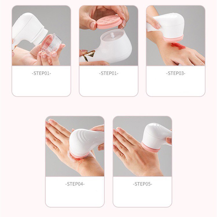 Electric Facial Cleanser Pore Cleaner Beauty Instrument - Luniva