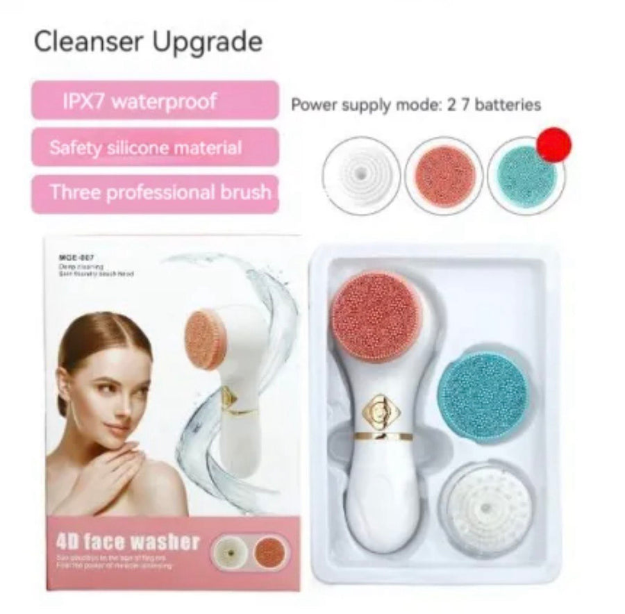 Electric Facial Cleanser Pore Cleaner Beauty Instrument - Luniva