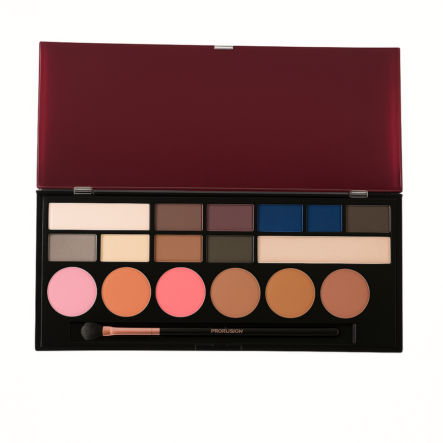 PROFUSION Glamour 16 Color Face & Eyes Palette