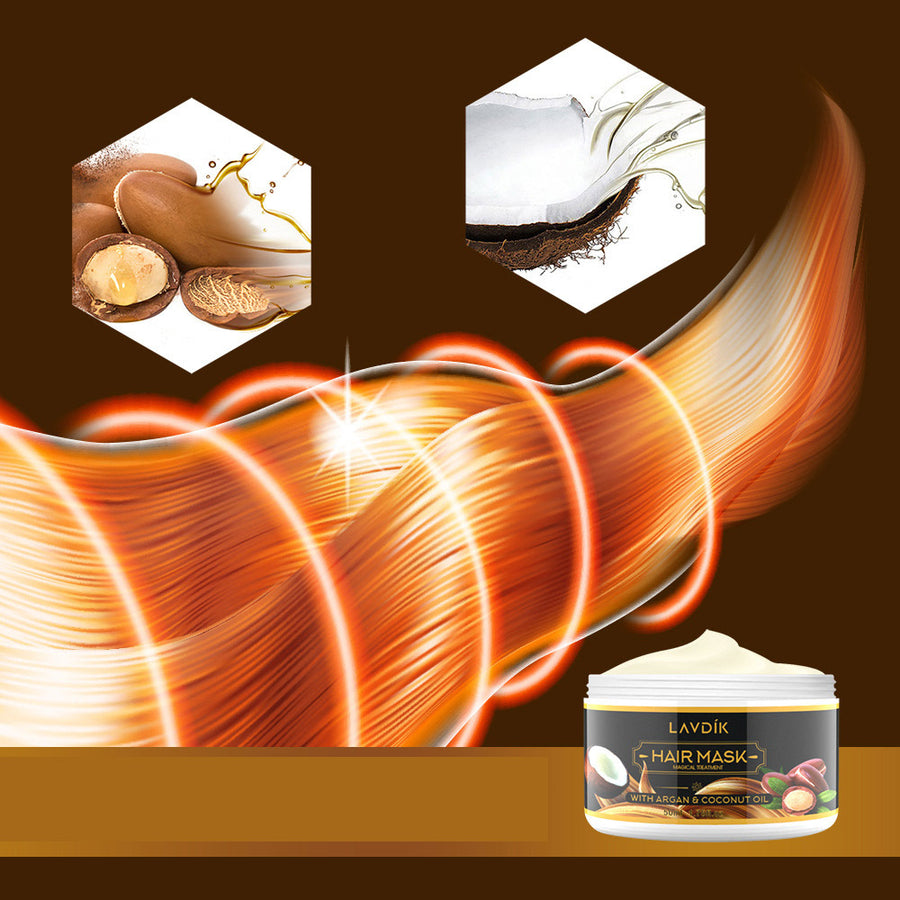 Nourishing Hair Mask Conditioner Deep Repair Hair Care - Luniva