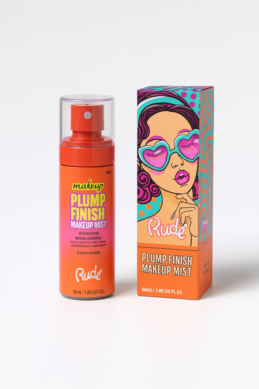 RUDE Plump Finish Makeup Mist