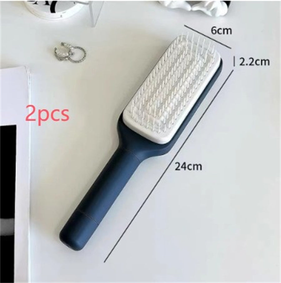 4 in 1 Smart Hair Brush | Self-Cleaning & Detangling