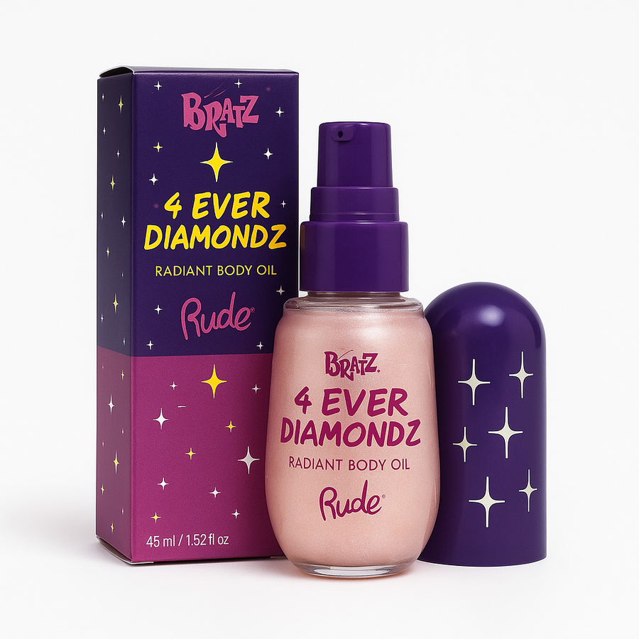 RUDE Bratz 4 Ever Diamondz Radiant Body Oil
