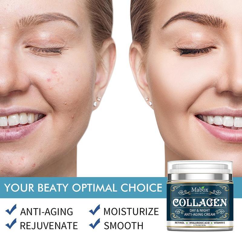 Collagen Moisturizing Facial Cream Skin Care Products Anti Aging Face Cream Moisturizing Wrinkle Remover - Luniva