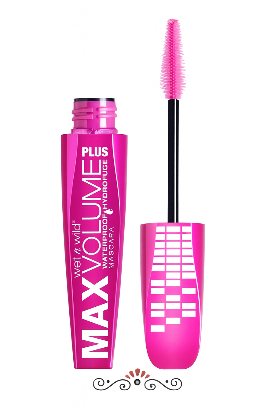 WET N WILD Max Volume Plus Waterproof Mascara - Amp'd Black