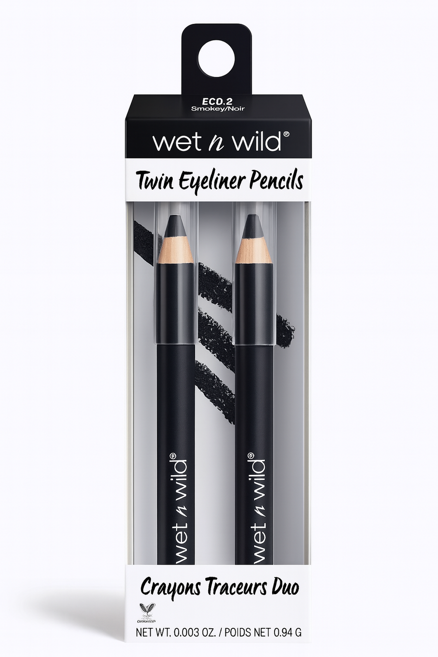 WET N WILD Twin Eyeliner Pencils - Black