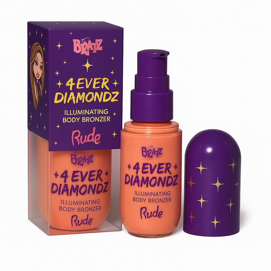 RUDE Bratz 4 Ever Diamondz Illuminating Body Bronzer