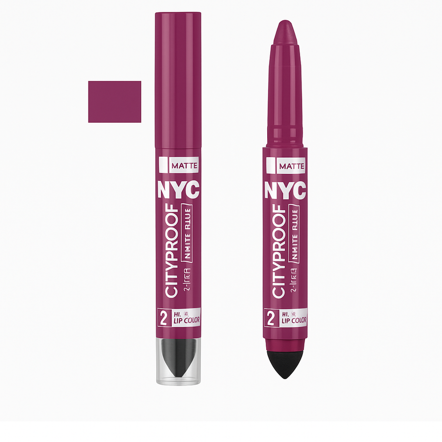 NYC City Proof Matte Blur Lip Color – Pink City