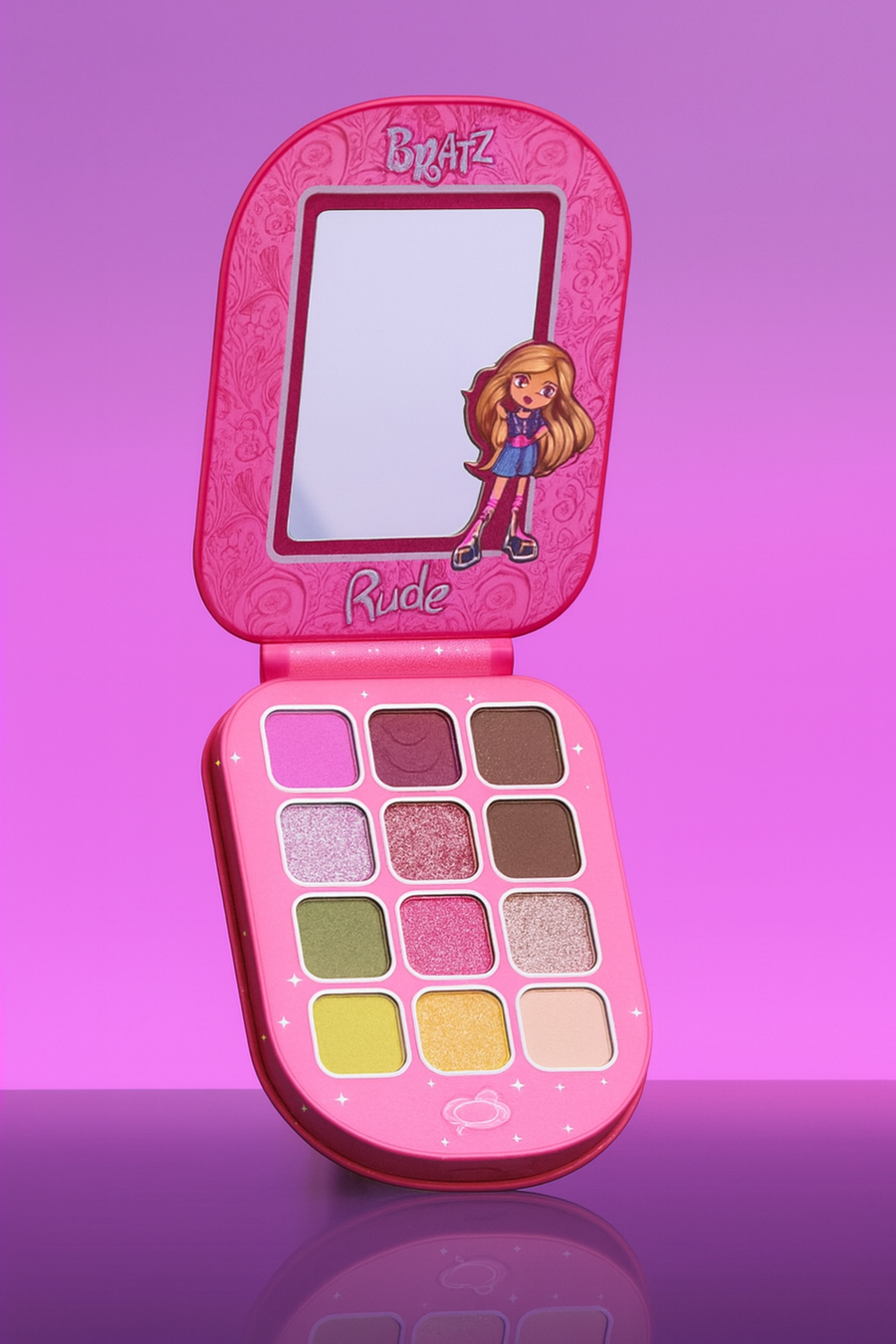 RUDE Bratz Yasmin Eyeshadow Palette - Pretty Princess