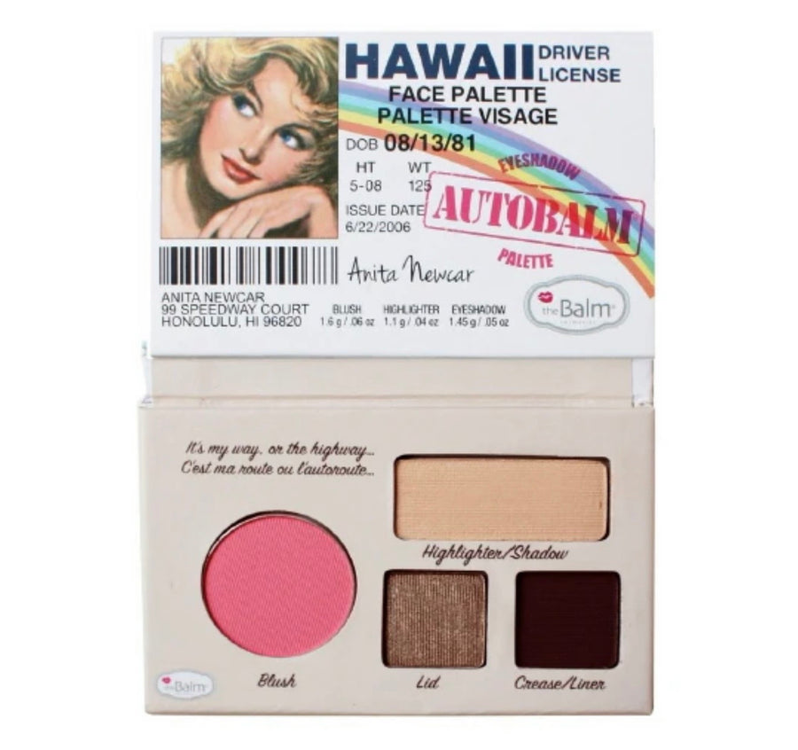 the Balm Autobalm Face Palette
