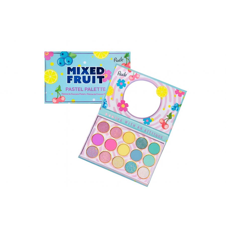 RUDE Mixed Fruit Palette - Pastel