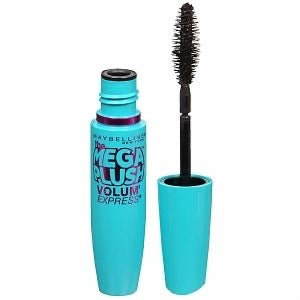 MAYBELLINE Volume Express The Mega Plush Waterproof Mascara - Very Black