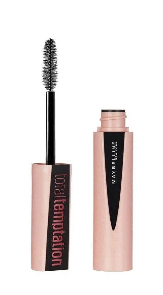 MAYBELLINE Total Temptation Washable Mascara - Blackest Black