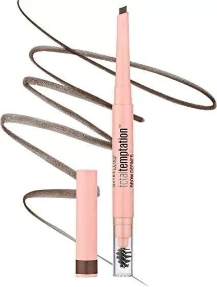 MAYBELLINE Total Temptation Eyebrow Definer Pencil - Deep Brown