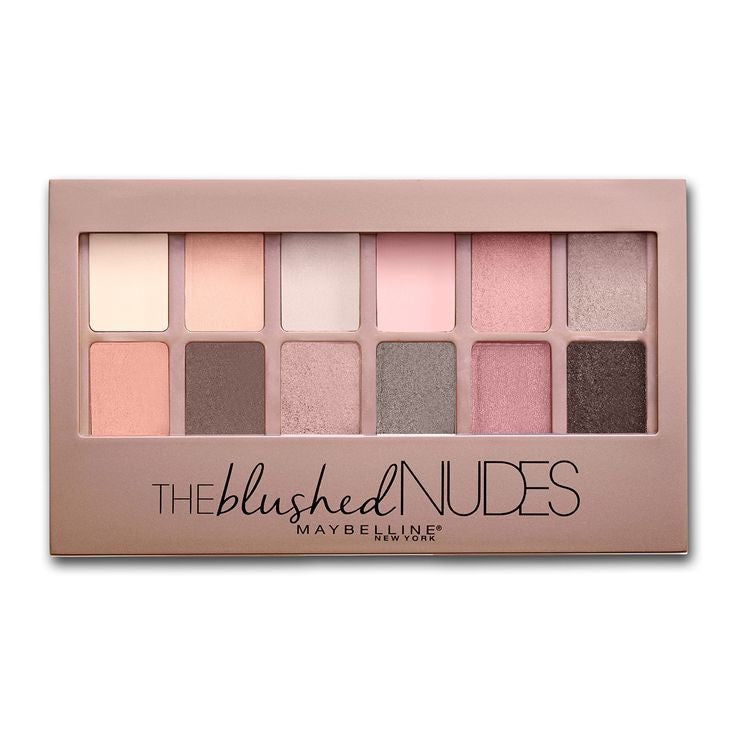 MAYBELLINE The Blushed Nudes Palette in Nude - 12 Shades