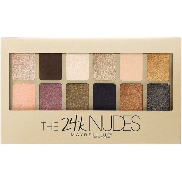 MAYBELLINE The 24K Nudes Eyeshadow Palette