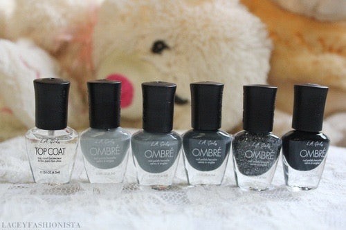 L.A. GIRL Ombre Limited Edition Gradient Polish Set - Midnite
