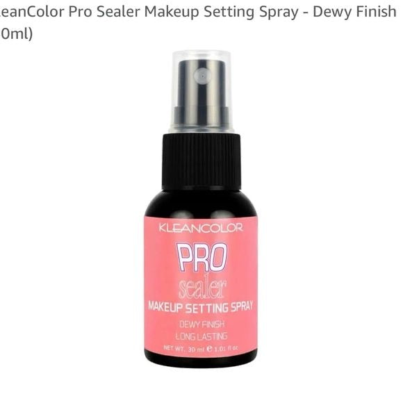 KLEANCOLOR Pro Sealer Makeup Setting Spray - Dewy Finish