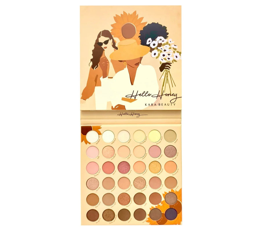 KARA BEAUTY Hello Honey 36 Color Creative Beauty Palette
