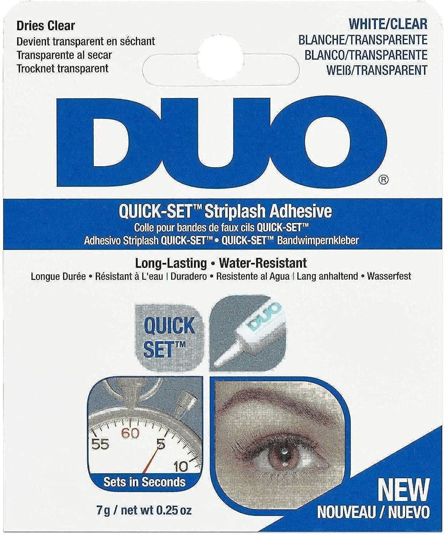 DUO Striplash Adhesive - White/Clear