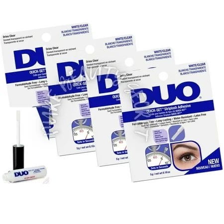 DUO Striplash Adhesive - White/Clear