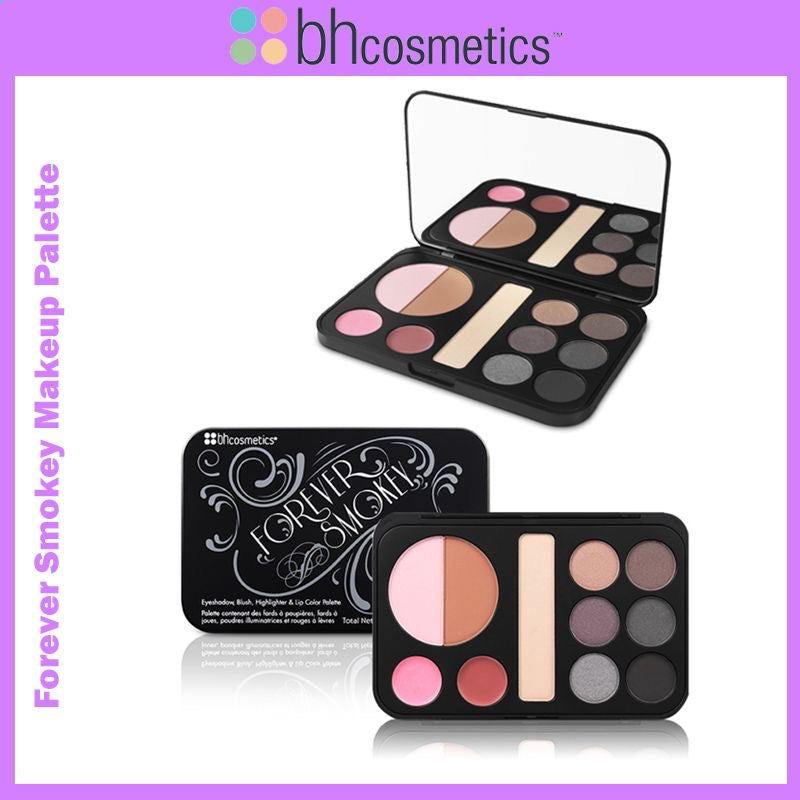 BH Cosmetics Forever Smokey Makeup Palette - All-In-One Smokey Palette