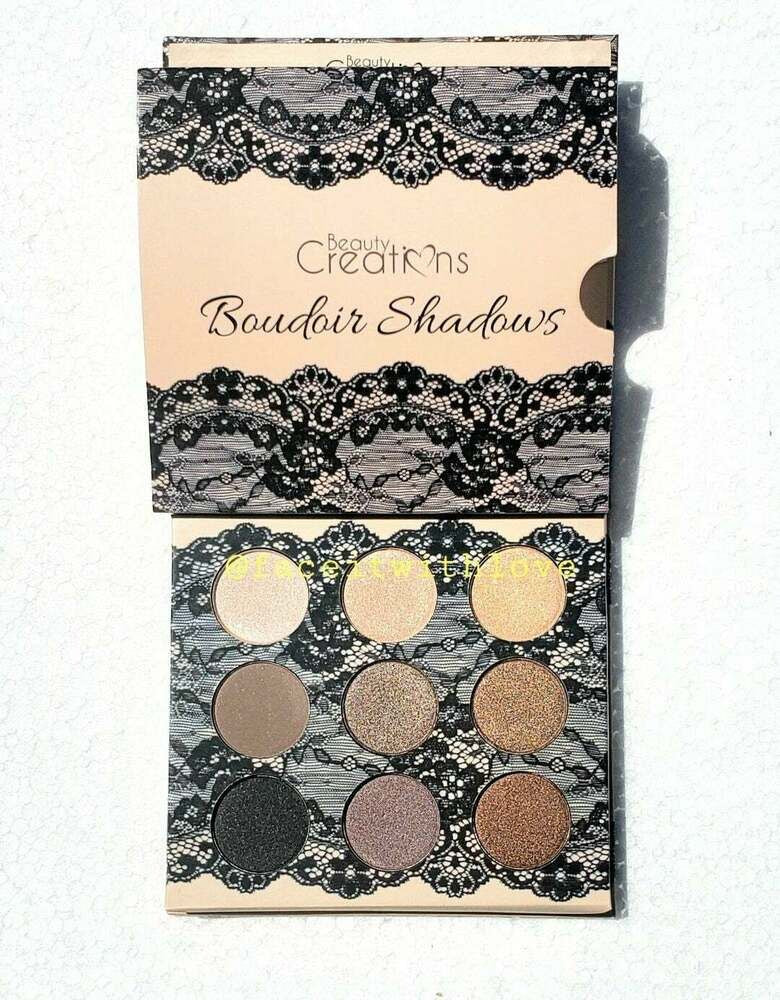 BEAUTY CREATIONS Boudoir Shadows 9 Shades Eyeshadow Palette - B