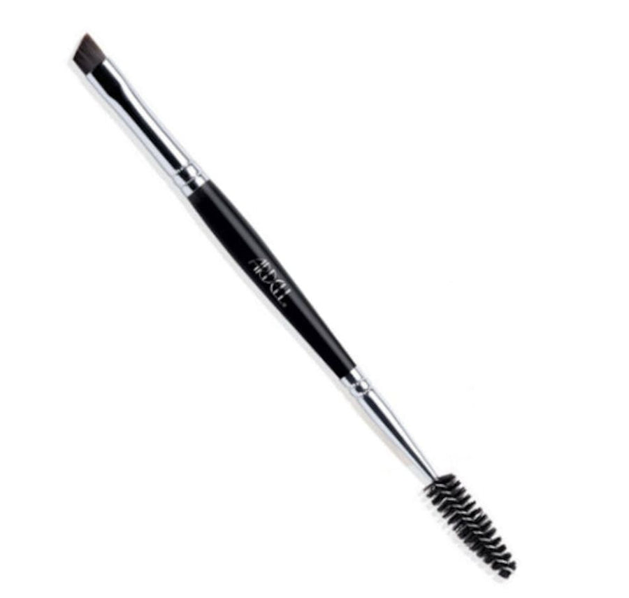 ARDELL Duo Brow Brush - Black / Silver