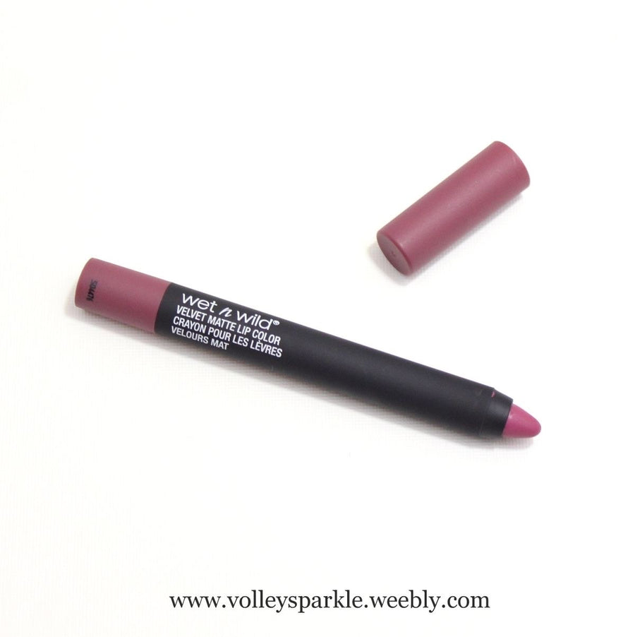 WET N WILD Velvet Matte Lip Color - Charred Cherry