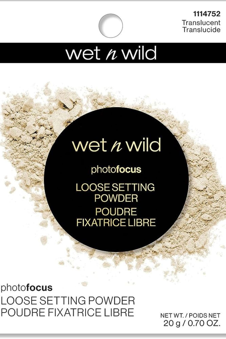 WET N WILD Photo Focus Loose Setting Powder - Translucent