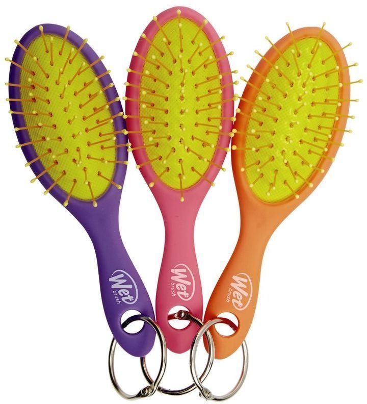 THE WET BRUSH Neon Key Chain Brush