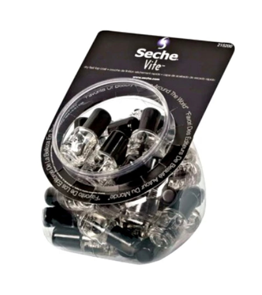 SECHE VITE Dry Fast Top Coat MINI Display Bucket Set 36 Pieces