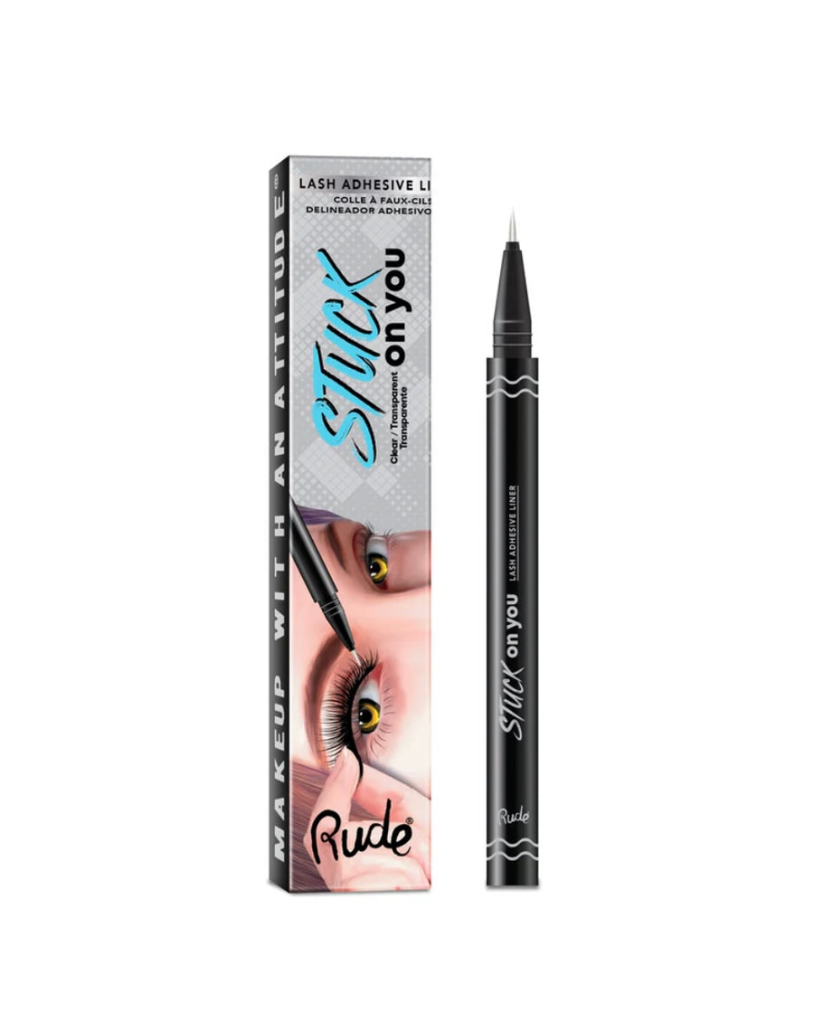 RUDE Stuck On You Lash Adhesive Liner - Clear