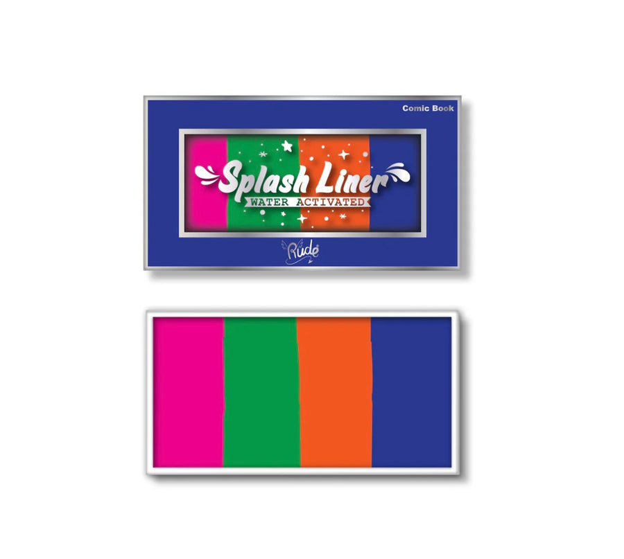 RUDE Splash Liner Water Activated Split Cake Face Body Paint