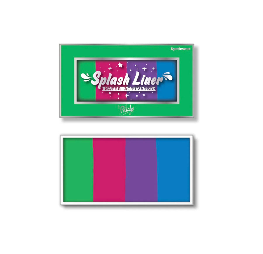 RUDE Splash Liner Water Activated Split Cake Face Body Paint