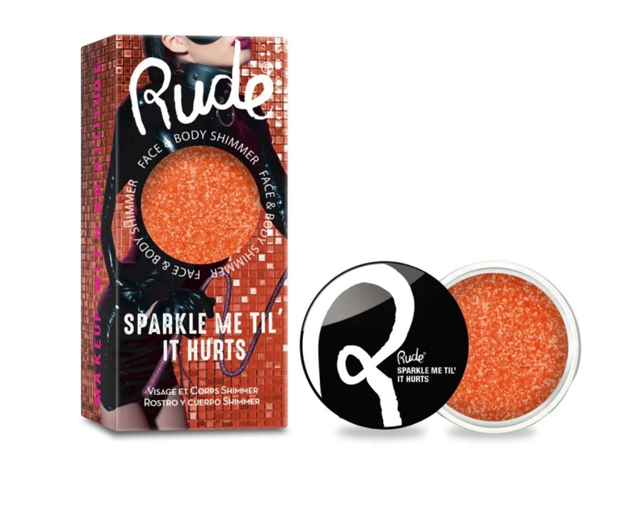 RUDE Sparkle Me Til' It Hurts Face & Body Shimmer