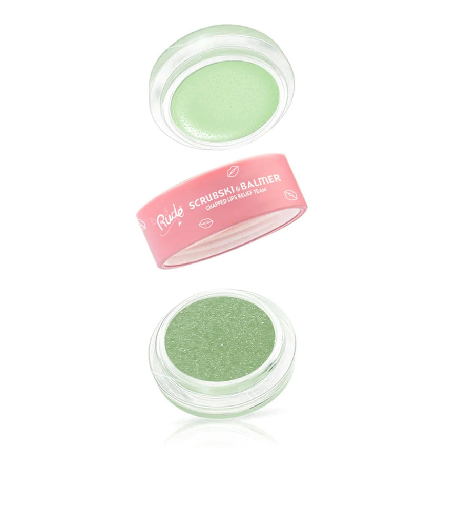 RUDE Scrubski & Balmer Lip Exfoliator and Lip Balm