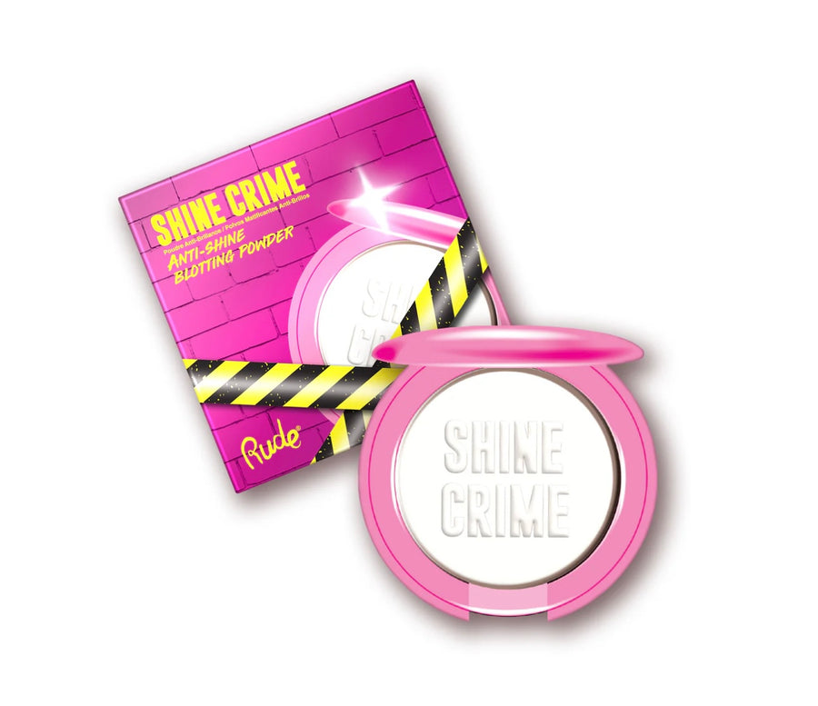 RUDE Shine Crime Anti-Shine Blotting Powder - Translucent