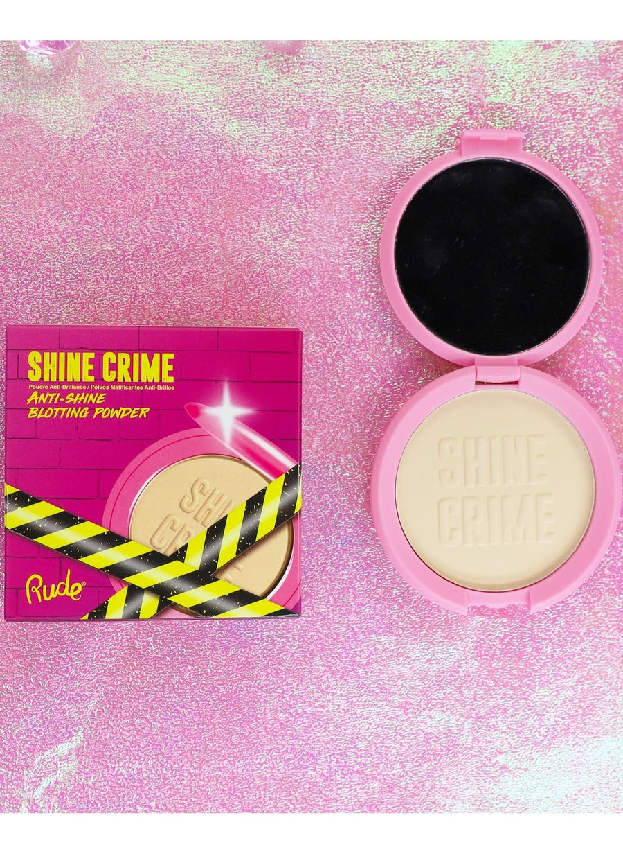RUDE Shine Crime Anti-Shine Blotting Powder - Natural