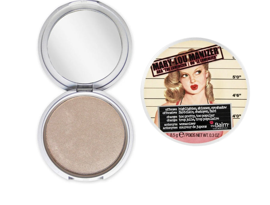 theBalm Mary-Lou Manizer Highlighter, Shadow & Shimmer - Champagne